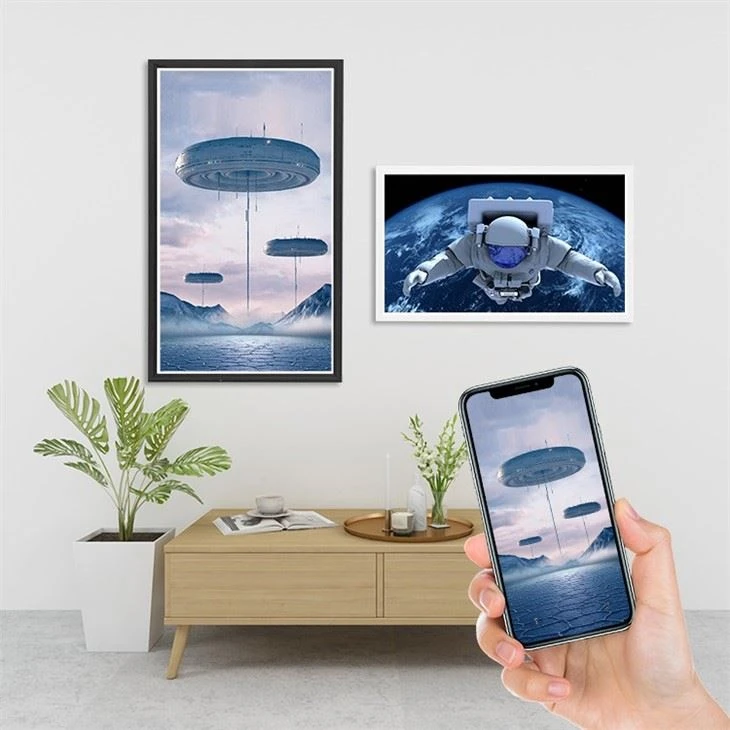 21 32 Inch NFT Digital Photo Frame